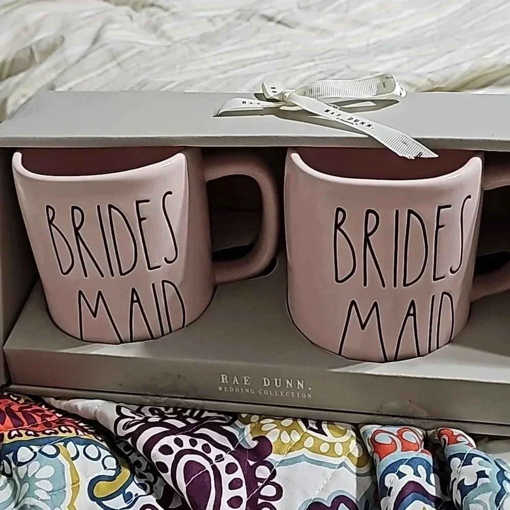 Rae Dunn Bridesmaid mug set